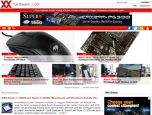 Tablet Screenshot of hardwareluxx.de
